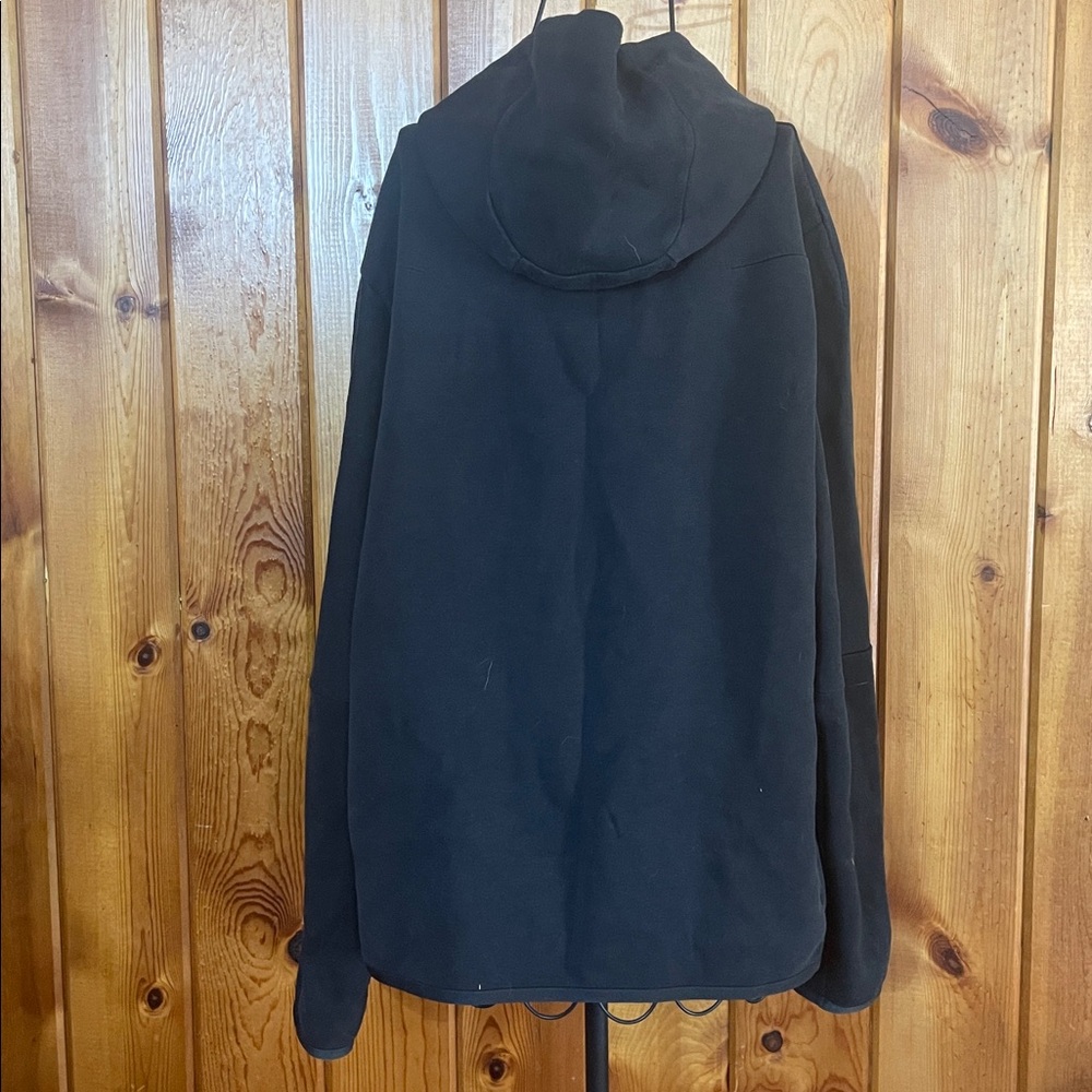 Nike Black hoodie large men’s active wear sports wear tech fleece jacket - Picture 8 of 8
